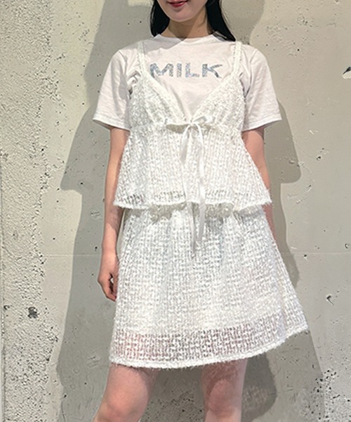 MILK（ミルク）の「Cotton CANDY スカート（スカート・レディース・A・FREE）」の4枚目の写真