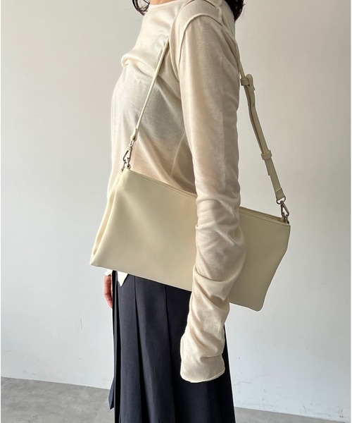 2way suede shoulder tote bag / ツーウェイ スウェード