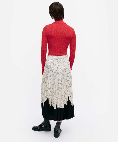 marimekko（マリメッコ）の「Piiru Piirto Unikko / skirt（スカート・レディース・ホワイト・X-SMALL/SMALL/MEDIUM/LARGE）」の3枚目の写真