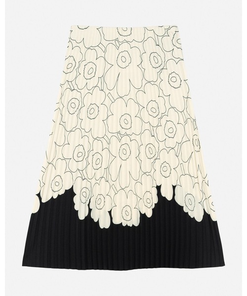 marimekko（マリメッコ）の「Piiru Piirto Unikko / skirt（スカート・レディース・ホワイト・X-SMALL/SMALL/MEDIUM/LARGE）」の5枚目の写真