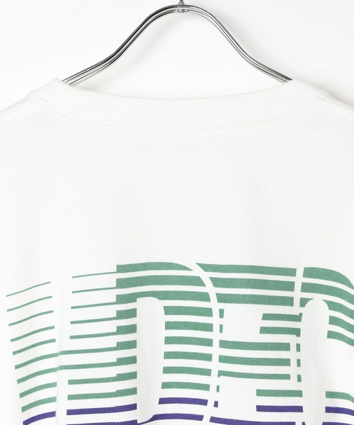 BAYFLOW(ベイフロー)の「【AMERICAN RAG CIE】EXERCISE TEE(ユニセックス)(Tシャツ/カットソー・メンズ・ホワイト・MEDIUM/LARGE)」の4枚目の写真