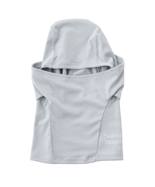 SEA（シー）の「Seavalley Mountain Club バラクラバ（ニットキャップ/ビーニー・レディース・チャコールグレー/ブルー・ONE SIZE）」の6枚目の写真