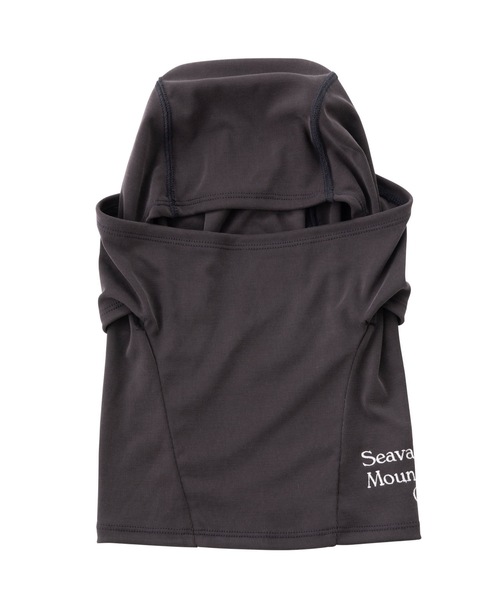 SEA（シー）の「Seavalley Mountain Club バラクラバ（ニットキャップ/ビーニー・レディース・チャコールグレー/ブルー・ONE SIZE）」の8枚目の写真