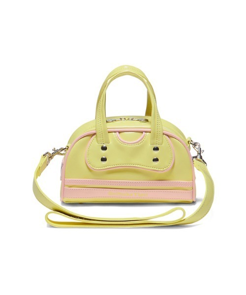 Onitsuka Tiger(オニツカタイガー)の「WOMAN'S SMALL SHOULDER BAG / ウィメンズスモールショルダーバッグ(ショルダーバッグ・レディース・ライトイエロー/ライトベージュ・OS)」の1枚目の写真