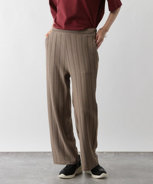 FOUND GOOD（ファウンドグッド）の「シャーリングカットイージーP（その他パンツ・レディース・ブラック/グリーン系3/ブラウン系3・S/M/L）」の2枚目の写真