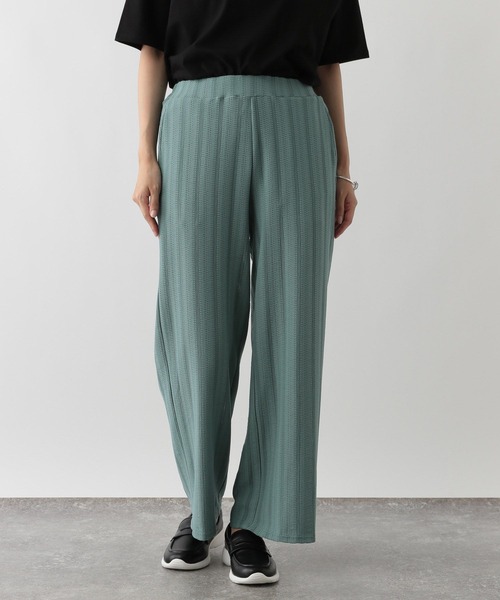 FOUND GOOD（ファウンドグッド）の「シャーリングカットイージーP（その他パンツ・レディース・ブラック/グリーン系3/ブラウン系3・S/M/L）」の3枚目の写真