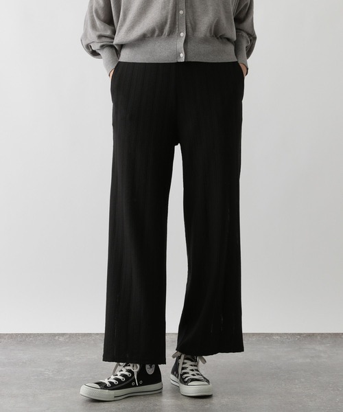 FOUND GOOD（ファウンドグッド）の「シャーリングカットイージーP（その他パンツ・レディース・ブラック/グリーン系3/ブラウン系3・S/M/L）」の6枚目の写真