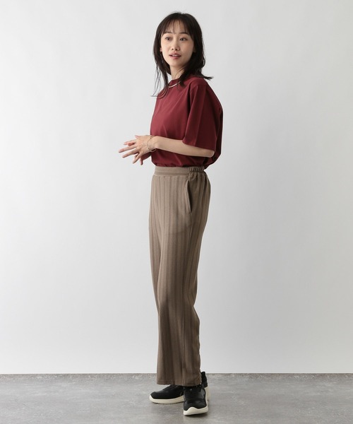 FOUND GOOD（ファウンドグッド）の「シャーリングカットイージーP（その他パンツ・レディース・ブラック/グリーン系3/ブラウン系3・S/M/L）」の20枚目の写真