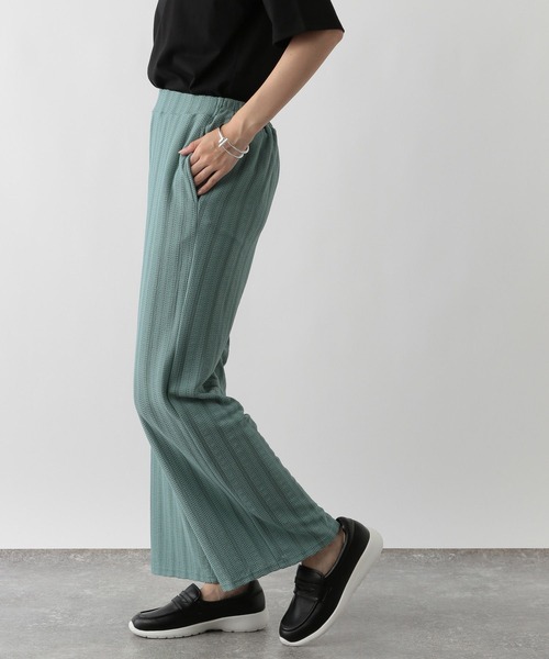 FOUND GOOD（ファウンドグッド）の「シャーリングカットイージーP（その他パンツ・レディース・ブラック/グリーン系3/ブラウン系3・S/M/L）」の14枚目の写真