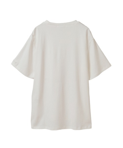 INGEBORG（インゲボルグ）の「ビジュ使いカットソー（Tシャツ/カットソー・レディース・ブラック/ホワイト・FREE）」の7枚目の写真