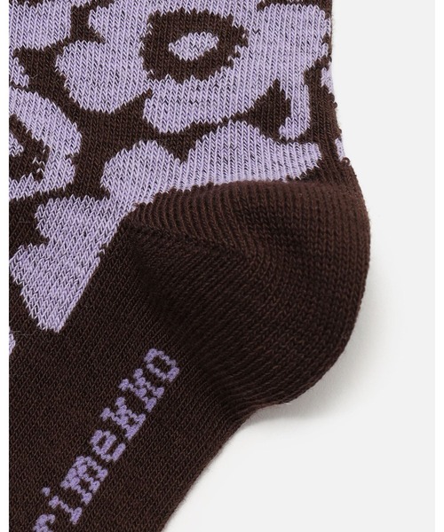 marimekko（マリメッコ）の「【Kids】  Makeinen Unikko  / socks（ソックス/靴下・キッズ・ラベンダー/レッド・31/19/22/25/28）」の7枚目の写真