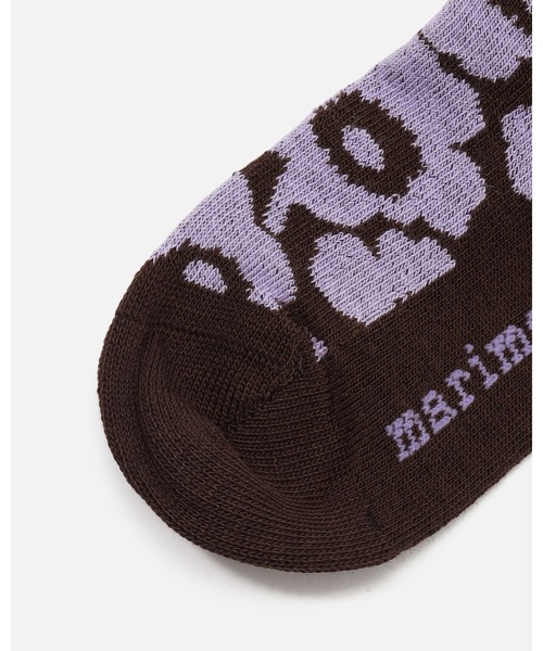 marimekko（マリメッコ）の「【Kids】  Makeinen Unikko  / socks（ソックス/靴下・キッズ・ラベンダー/レッド・31/19/22/25/28）」の6枚目の写真