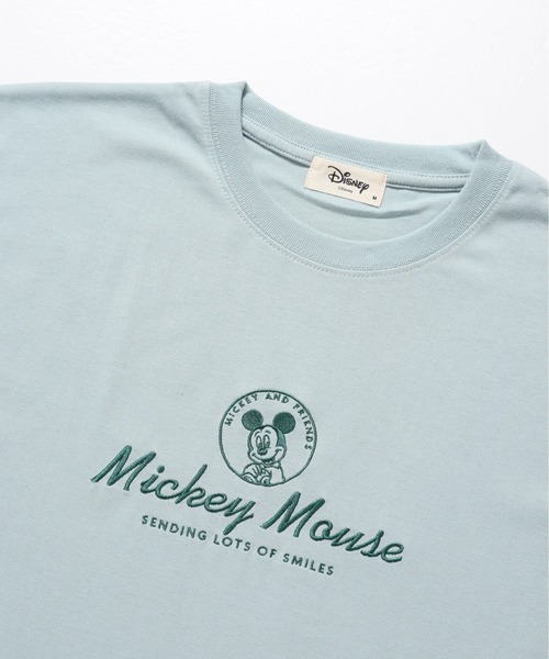 Disney(ディズニー)の「【DISNEY/ディズニー】プリント7分袖WIDEシルエットTシャツ ミッキー/ミニー/ドナルド/デイジー(Tシャツ/カットソー・レディース・ライトピンク/ライトグレー/マスタード/ミント・MEDIUM/LARGE)」の13枚目の写真