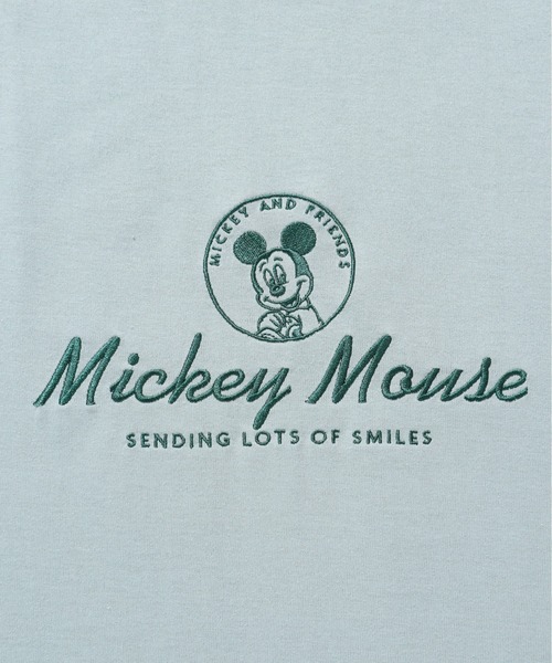 Disney(ディズニー)の「【DISNEY/ディズニー】プリント7分袖WIDEシルエットTシャツ ミッキー/ミニー/ドナルド/デイジー(Tシャツ/カットソー・レディース・ライトピンク/ライトグレー/マスタード/ミント・MEDIUM/LARGE)」の12枚目の写真