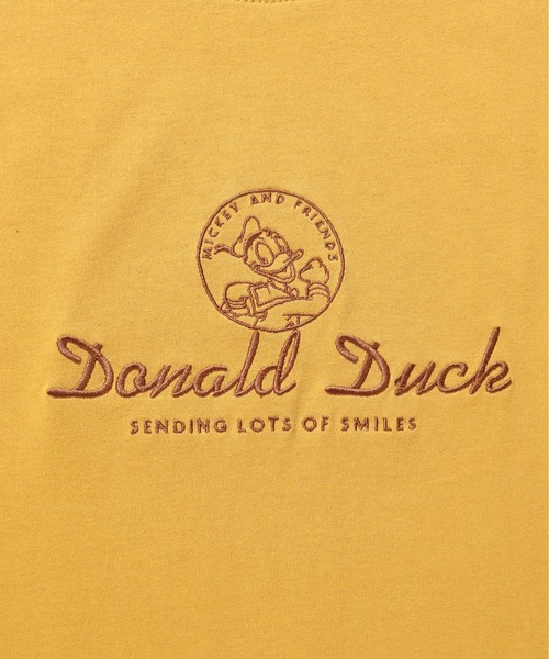 Disney(ディズニー)の「【DISNEY/ディズニー】プリント7分袖WIDEシルエットTシャツ ミッキー/ミニー/ドナルド/デイジー(Tシャツ/カットソー・レディース・ライトピンク/ライトグレー/マスタード/ミント・MEDIUM/LARGE)」の22枚目の写真