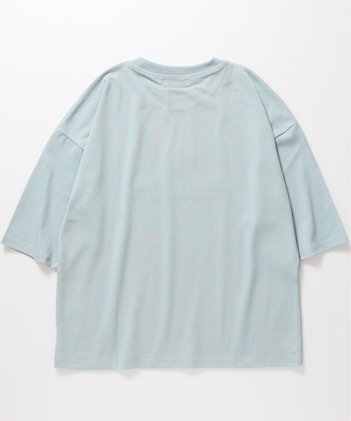 Disney(ディズニー)の「【DISNEY/ディズニー】プリント7分袖WIDEシルエットTシャツ ミッキー/ミニー/ドナルド/デイジー(Tシャツ/カットソー・レディース・ライトピンク/ライトグレー/マスタード/ミント・MEDIUM/LARGE)」の11枚目の写真