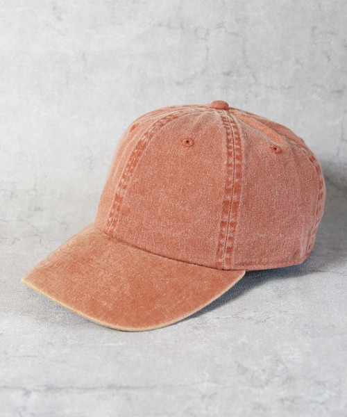 newhattan（ニューハッタン）の「NEWHATTAN ピグメントダイキャップ（キャップ・メンズ・ブラック/ピンク/カーキ/イエロー/ブルー/グレー/レッド/オリーブ/サンドベージュ/ロイヤルブルー/チャコール/バーガンディー/オレンジ・FREE）」の13枚目の写真