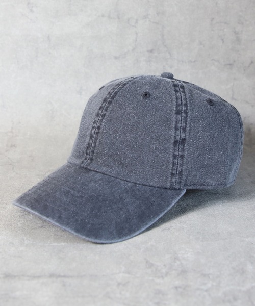 newhattan（ニューハッタン）の「NEWHATTAN ピグメントダイキャップ（キャップ・メンズ・ブラック/ピンク/カーキ/イエロー/ブルー/グレー/レッド/オリーブ/サンドベージュ/ロイヤルブルー/チャコール/バーガンディー/オレンジ・FREE）」の3枚目の写真