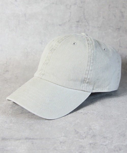 newhattan（ニューハッタン）の「NEWHATTAN ピグメントダイキャップ（キャップ・メンズ・ブラック/ピンク/カーキ/イエロー/ブルー/グレー/レッド/オリーブ/サンドベージュ/ロイヤルブルー/チャコール/バーガンディー/オレンジ・FREE）」の4枚目の写真