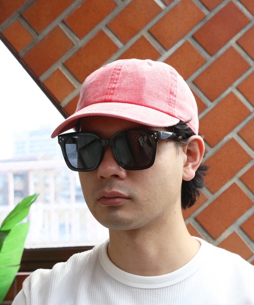 newhattan（ニューハッタン）の「NEWHATTAN ピグメントダイキャップ（キャップ・メンズ・ブラック/ピンク/カーキ/イエロー/ブルー/グレー/レッド/オリーブ/サンドベージュ/ロイヤルブルー/チャコール/バーガンディー/オレンジ・FREE）」の20枚目の写真