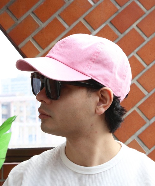 newhattan（ニューハッタン）の「NEWHATTAN ピグメントダイキャップ（キャップ・メンズ・ブラック/ピンク/カーキ/イエロー/ブルー/グレー/レッド/オリーブ/サンドベージュ/ロイヤルブルー/チャコール/バーガンディー/オレンジ・FREE）」の18枚目の写真