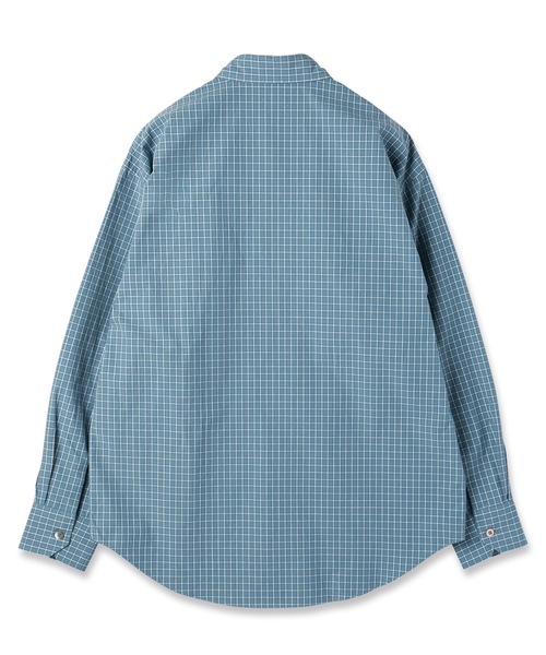 JIEDA(ジエダ)の「CHECK SWITCHING SHIRT(シャツ/ブラウス・メンズ・グリーン/ネイビー・1/2)」の14枚目の写真