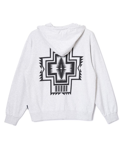 PENDLETON（ペンドルトン）の「PENDLETON/ペンドルトン ロングスリーブ バックプリント ジップアップフーディー（パーカー・メンズ・ブラック/ライトグレー/チャコールグレー・MEDIUM/LARGE）」の15枚目の写真