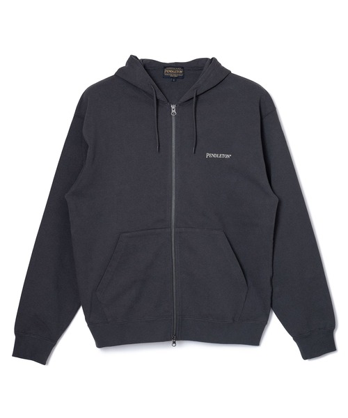 PENDLETON（ペンドルトン）の「PENDLETON/ペンドルトン ロングスリーブ バックプリント ジップアップフーディー（パーカー・メンズ・ブラック/ライトグレー/チャコールグレー・MEDIUM/LARGE）」の11枚目の写真