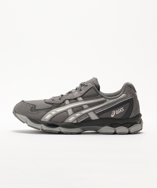 ASICS(アシックス)の「ASICS(アシックス) GEL-NYC 2055/020/021(スニーカー・メンズ・チャコールグレー/ライトグレー・29cm/28cm/27.5cm/27cm/26.5cm/26cm/25.5cm)」の2枚目の写真