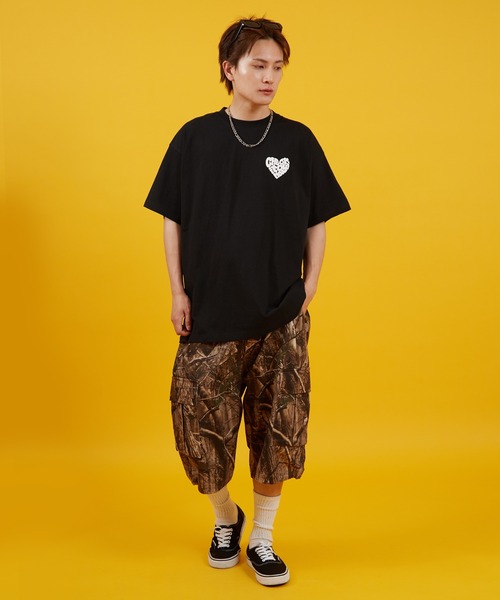 improves(インプローブス)の「ハート ロゴ 天竺 半袖Tシャツ(Tシャツ/カットソー・メンズ・ホワイト/ブラック・MEDIUM/LARGE)」の18枚目の写真