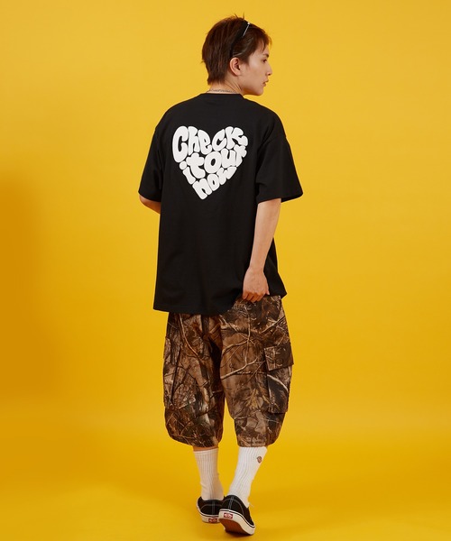 improves(インプローブス)の「ハート ロゴ 天竺 半袖Tシャツ(Tシャツ/カットソー・メンズ・ホワイト/ブラック・MEDIUM/LARGE)」の17枚目の写真