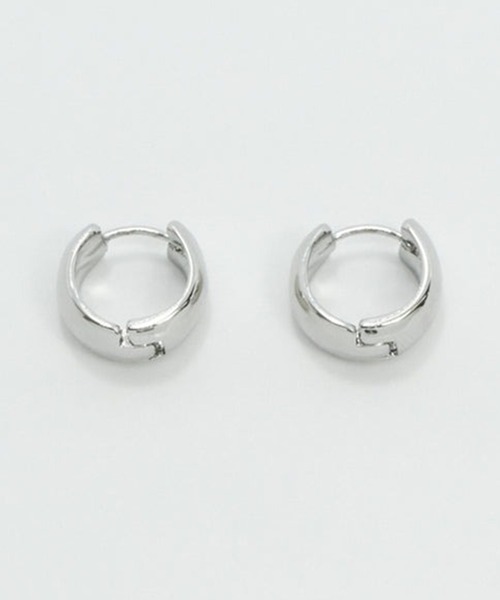 GOLDY(ゴールディ)の「【GOLDY】ショート メタル ワンタッチ ピアス 1221243(ピアス(両耳用)・レディース・ゴールド系その他/シルバー系1/ゴールド/シルバー・FREE)」の2枚目の写真