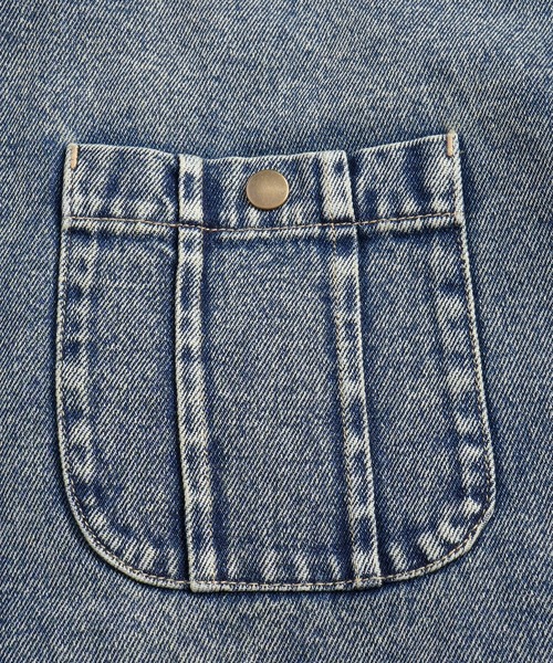 Starting Over(スターティングオーバー)の「ヴィンテージライク デニム ダック ショートブルゾン コットン ジップアップ ハンティングジャケット(ブルゾン・メンズ・ブラック/ベージュ/ブラウン/ブルー・M/L)」の10枚目の写真