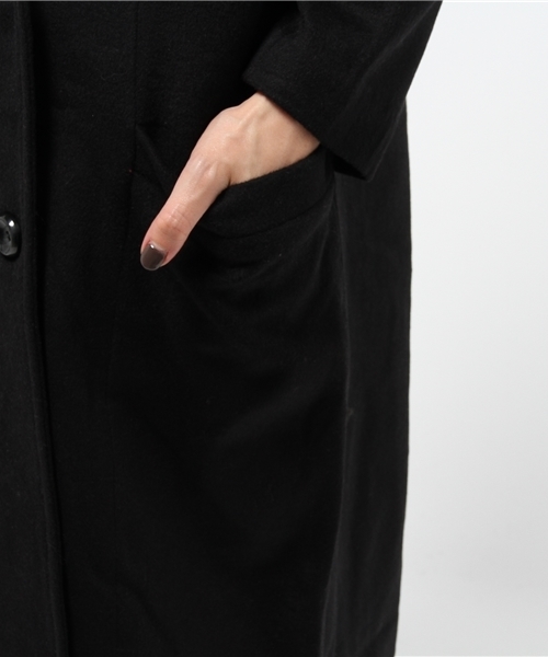 WHO'S WHO gallery（フーズフーギャラリー）の「【A,nam】ダブルチェスターコート（チェスターコート・レディース・ベージュ/カーキ/ブラック・FREE）」の9枚目の写真