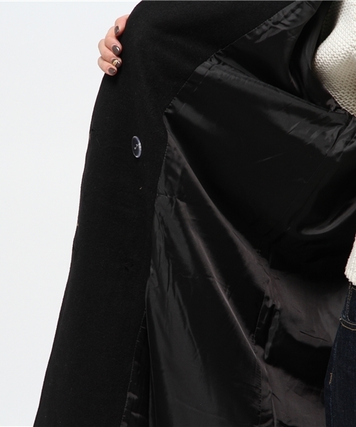 WHO'S WHO gallery（フーズフーギャラリー）の「【A,nam】ダブルチェスターコート（チェスターコート・レディース・ベージュ/カーキ/ブラック・FREE）」の10枚目の写真