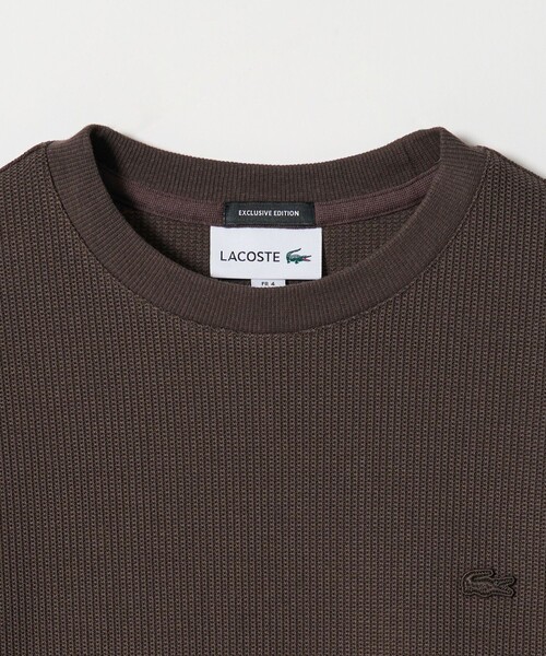 LACOSTE for BEAUTY&YOUTH＞ワントーン ロングスリーブ Tシャツ（T