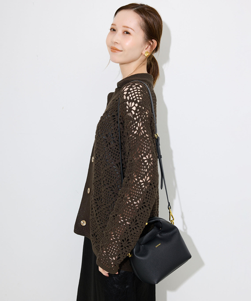 セール】LOGAN/ローガン SLOBE別注 クロシェカーディガン