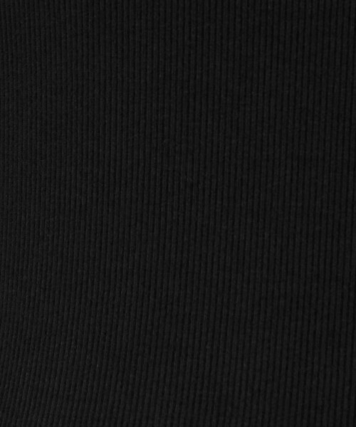 LOEFF（ロエフ）の「＜LOEFF＞コットンテレコ ラウンドネック カットソー（Tシャツ/カットソー・レディース・ワイン/ブラック・FREE）」の8枚目の写真