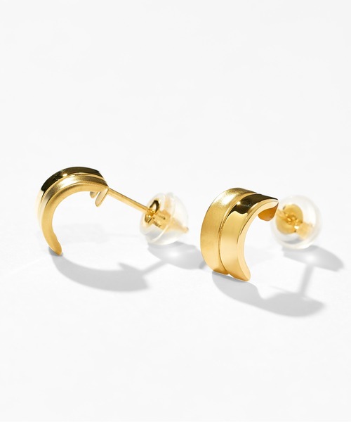Jewel closet by L&Co.(ジュエルクローゼットバイエルアンドコー)の「K10 ピアス(ピアス(両耳用)・レディース・イエローゴールド・FREE)」の2枚目の写真