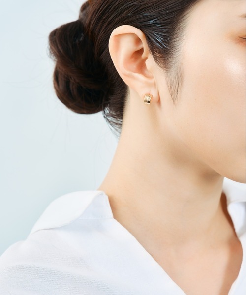Jewel closet by L&Co.(ジュエルクローゼットバイエルアンドコー)の「K10 ピアス(ピアス(両耳用)・レディース・イエローゴールド・FREE)」の5枚目の写真