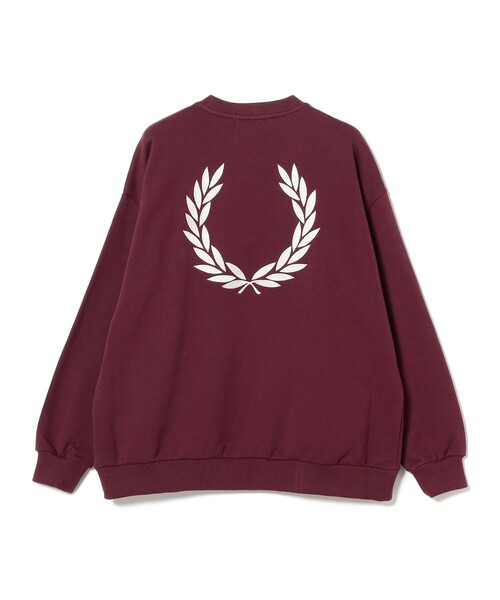 FRED PERRY(フレッドペリー)の「FRED PERRY / エンブロイダリー クルーネック スウェット(スウェット・メンズ・レッド系その他7/オリーブ/ブラック・SMALL/MEDIUM/LARGE/X-LARGE)」の12枚目の写真