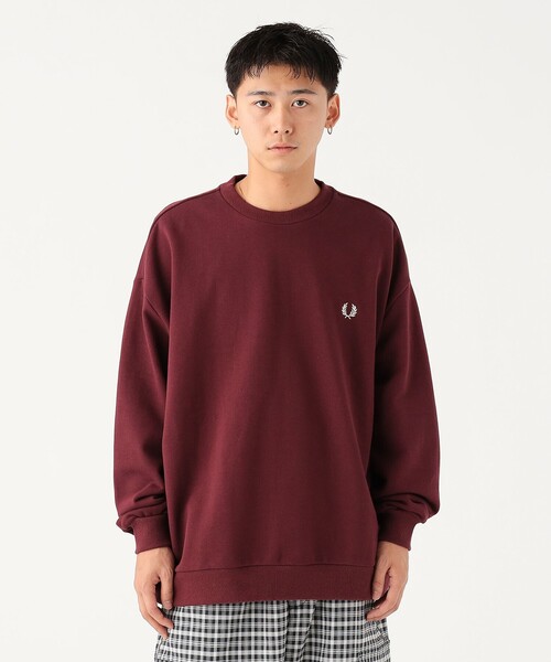 わー FRED PERRY スウェット FRED PERRY / エンブロイダリー クルーネック スウェット