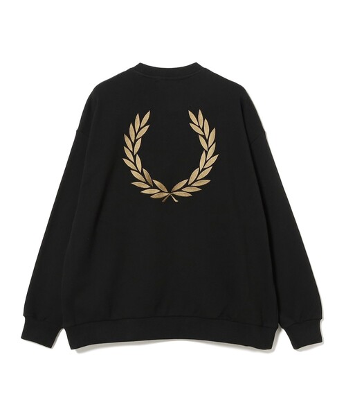 FRED PERRY（フレッドペリー）の「FRED PERRY / エンブロイダリー クルーネック スウェット（スウェット・メンズ・レッド系その他7/オリーブ/ブラック・SMALL/MEDIUM/LARGE/X-LARGE）」の11枚目の写真