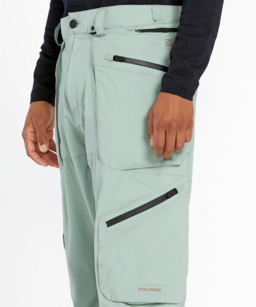 VOLCOM(ボルコム)の「【VOLCOM/ボルコム】Mens Guch Stretch Gore Pants /ゴアテックススキースノーボードパンツ(その他パンツ・メンズ・エメラルド/ベージュ系その他・LARGE/MEDIUM/X-LARGE/SMALL)」の8枚目の写真