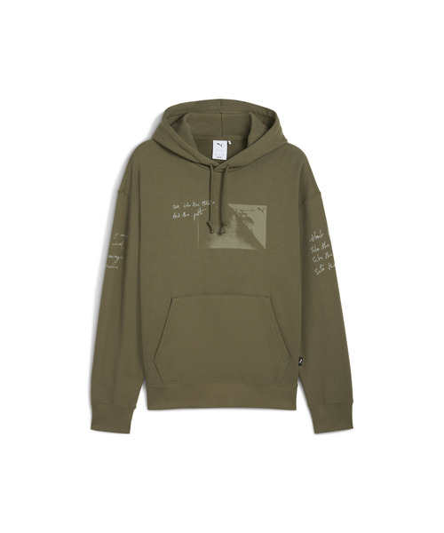 PUMA(プーマ)の「PUMA プーマ メンズ グラフィック フォレスト フーディ(パーカー・メンズ・ブラック/グリーン系その他・MEDIUM/LARGE/X-LARGE/SMALL/X-SMALL)」の14枚目の写真