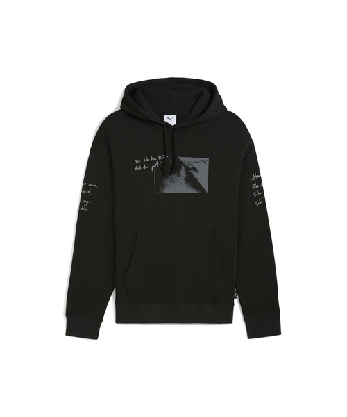 PUMA(プーマ)の「PUMA プーマ メンズ グラフィック フォレスト フーディ(パーカー・メンズ・ブラック/グリーン系その他・MEDIUM/LARGE/X-LARGE/SMALL/X-SMALL)」の6枚目の写真