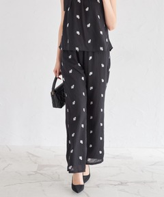 VIVIANO/ヴィヴィアーノ】Heart Pattern pants/ハートパターン