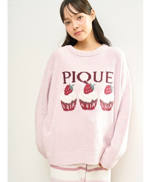 モチーフジャガードプルオーバー（ルームウェア/パジャマ