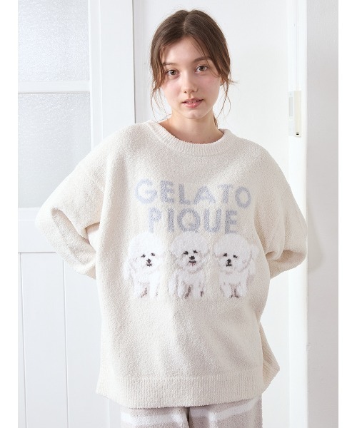 モチーフジャガードプルオーバー（ルームウェア/パジャマ