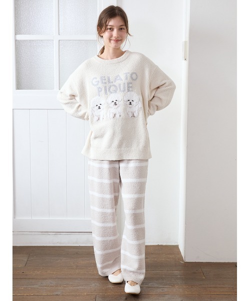 モチーフジャガードプルオーバー（ルームウェア/パジャマ